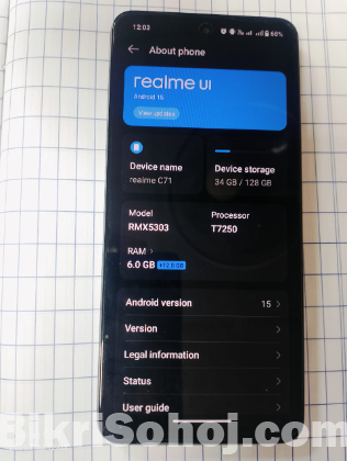 realme c71